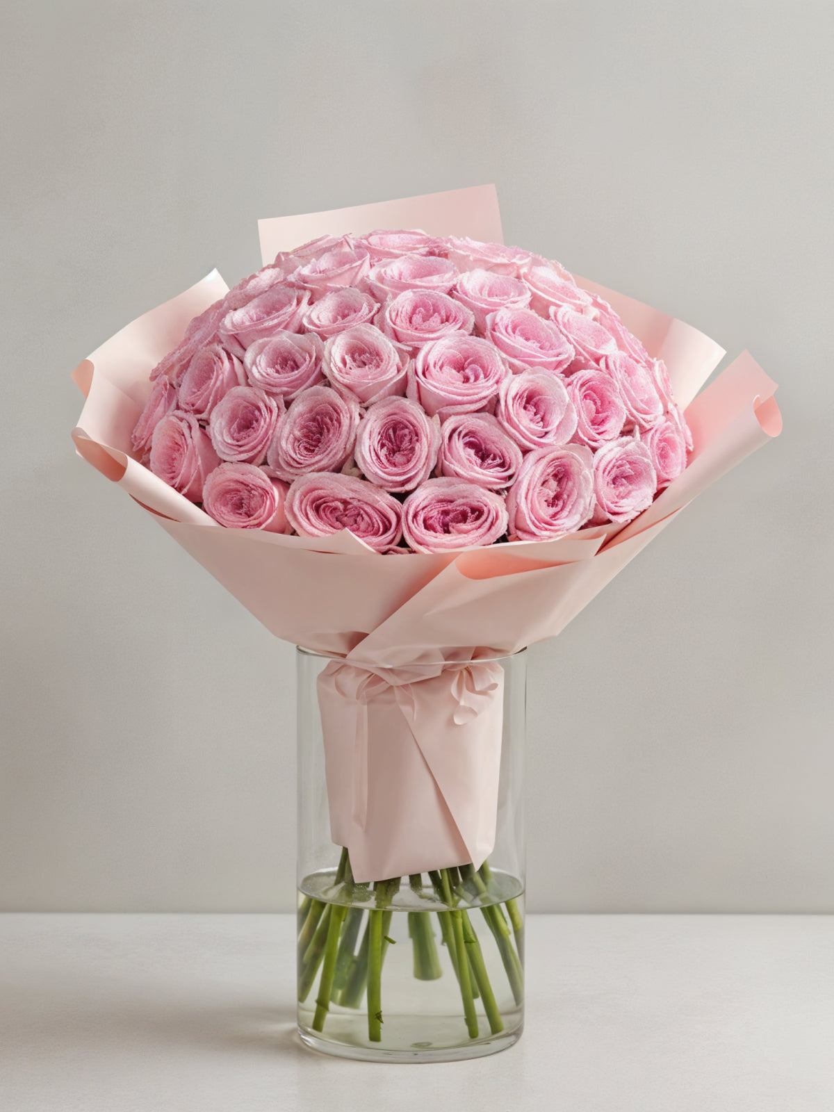 Blush Pink Roses Bouquet