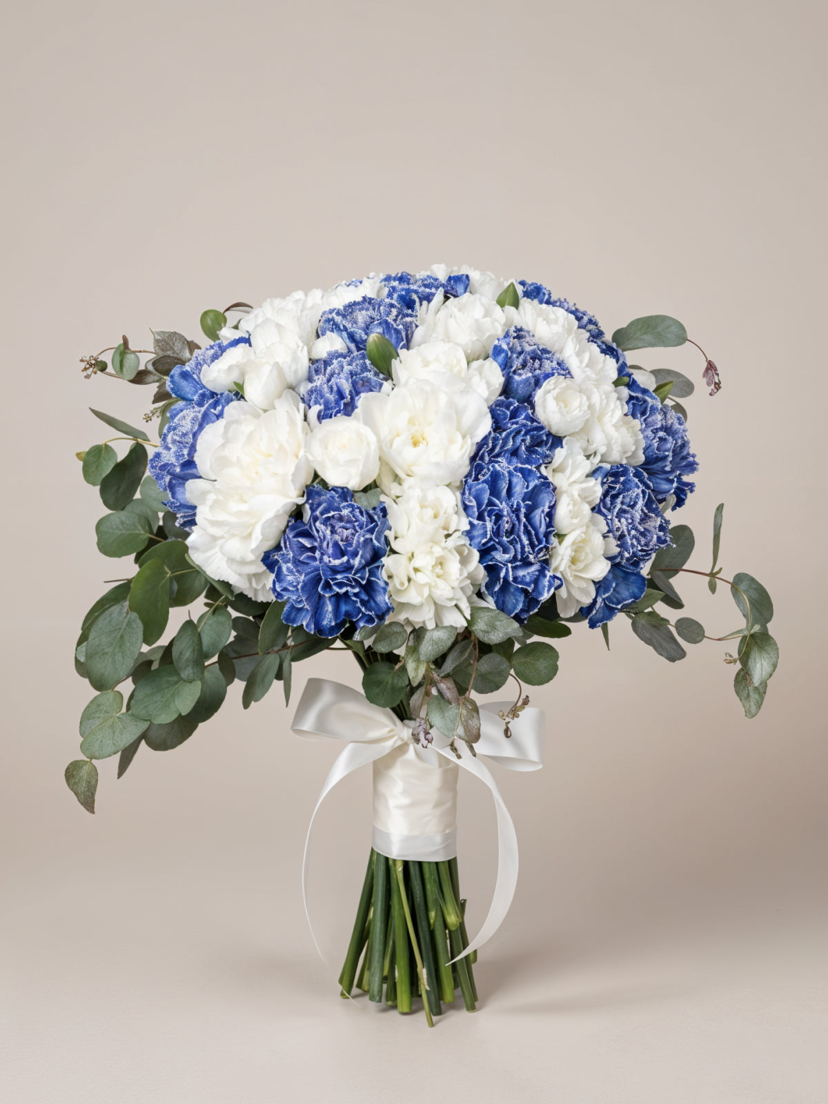 Blue & White Harmony Bridal Bouquet